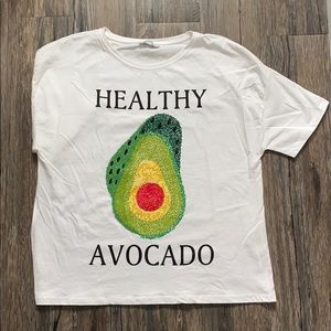Zara Avocado T-shirt